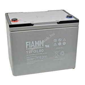 Fiamm 12FGL80 12V 80000mAh akku AGM ólom-zselés kép