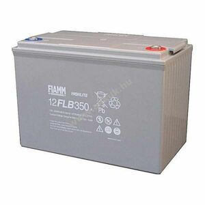 Fiamm 12FLB350 12V 95000mAh M8 csavaros akku AGM ólom-zselés kép