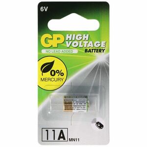 GP GP11A 6V nagyfeszültségű speciális alkáli elem kép
