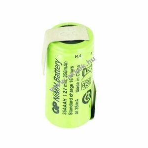 Helyettesítő akku GP GP35AAAH 1/2AAA akku 1, 2V 350mAh Z-formás forrfül NiMH kép
