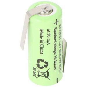 Helyettesítő akku GP 50NH LR1 Size N Lady 1, 2V 500mAh Z-formájú forrfüllel NiMH kép