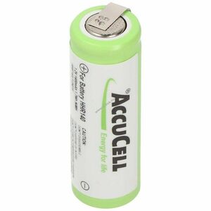 Helyettesítő akku 4/5AA 1, 2V 1400mAh U-formás forrfül borotva és fogkefe NiMH kép
