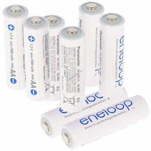 Panasonic eneloop HR-3UTGA AA Mignon ceruza akku 1, 2V 2000mAh 8db/csomag NiMH kép
