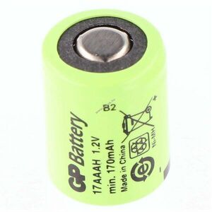 GP Batteries 1/3AAA ipari akku 1, 2V 150mAh NiMH kép