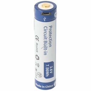Keeppower 16650 P1621U 3, 7V 2100mAh USB tölthető akku Li-Ion kép