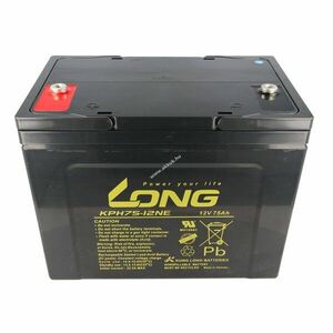 Kung Long KPH75-12NE 12V 75Ah AGM ólom-zselés akku kép