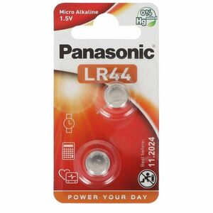 Panasonic LR44/V13GA 1.5V gombelem 2db/csomag alkáli kép