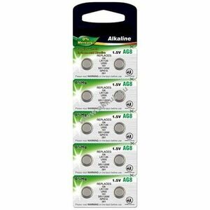 Camelion LR55 gombelem 1, 5V 42mAh 10db/csomag alkáli kép