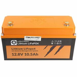 Liontron LiFePO4 BMS 12, 8V 10, 5Ah akku AGM és ólom-zselés kompatibilis LiFePO4 kép