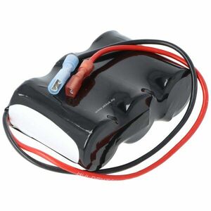 Mexcel C (bébi méret) vészvilágítás akku 3.6V 2500mAh Gessler 3625 kábel Faston NiCd kép