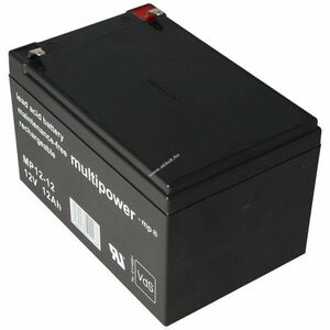 Multipower MP12-12 12V 12Ah akku AGM ólom-zselés kép
