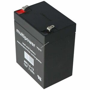 Multipower MP2.9-12 12V 2, 9Ah AGM akku ólom-zselés kép