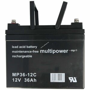 Multipower MP36-12C 12V 36Ah AGM ólom-zselés kép
