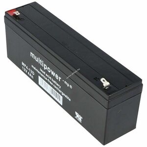 Multipower MP4-12D 12V 4Ah (4000mAh) akku 4, 8mm Faston AGM ólom-zselés kép