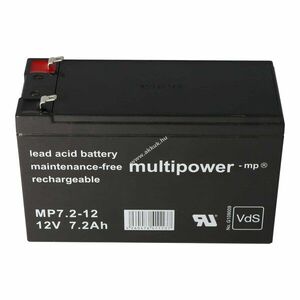 Helyettesítő akku Abus Terxon SX AZ4000 riasztó 12V 7, 2Ah VdS PB kép
