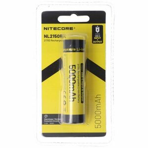 Nitecore NL2150RX 3, 6V 5000mAh 21700 akku Li-Ion kép