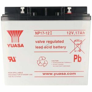 Yuasa NP17-12I 12V 17000mAh M5 csavaros saru AGM ólom-zselés kép