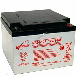 Hawker Enersys Genesis NP24-12R 12V 24Ah AGM és ólom-zselés akku kép