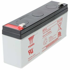 Yuasa NP3-6 6V 3Ah akku AGM ólom-zselés kép