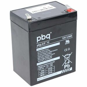 PBQ Blei Akku 2, 9-12 12V 2900mAh AGM ólom-zselés kép