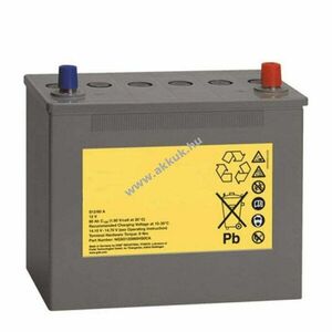 Exide Poliscan Speed Vitronic 12V 60Ah A-Pol AGM ólom-zselés akku kép