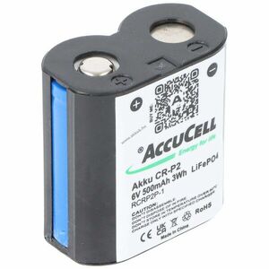 Helyettesítő akku CR-P2 6V 500-600mAh LiFePO4 kép