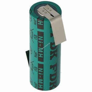 Sanyo HR-AU A-Zelle 1.2V 2700mAh Z-formás forrfüllel ipari NiMH kép