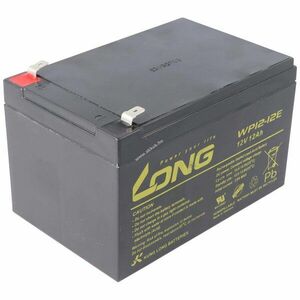 KungLong WP12-12E F2 12V 12Ah 6, 3mm Faston akku ólom-zselés AGM kép