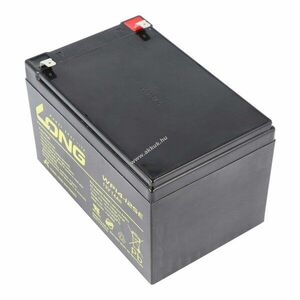 Kung Long WP14-12SE 12V 14Ah 6, 3mm Faston ólom-zselés akku AGM kép