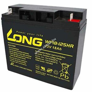 Kung Long WP18-12SHR 12V 18Ah akku AGM ólom-zselés kép