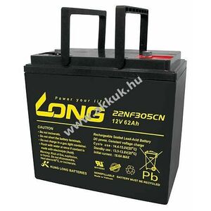 Kung Long 22NF305CN 12V 62Ah akku AGM/ólom-zselés kép