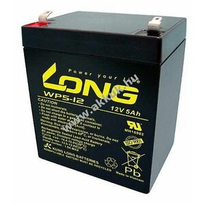 Kung Long WP5-12 12V 5Ah 6, 3mm Faston akku AGM ólom-zselés kép
