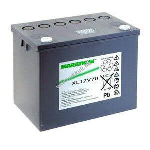 Exide Marathon XL12V70 akku 12V 66600mAh AGM/ólom-zselés kép