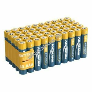 Ansmann X-Power AAA (mikro) LR03 1, 5V 50db/csomag hagyományos elem alkáli kép