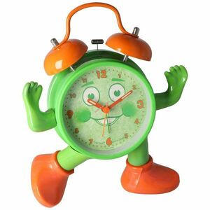 Technoline Ticki Tack ABC gyerek ébresztőóra zöld narancs AA Mignon ceruza elem kép
