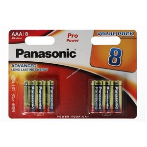 Panasonic Pro Power LR03PPG AAA (mikro) 8db/csomag elem kép