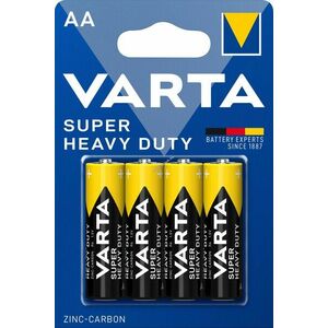 Varta AA Mignon ceruza R6 1.5V 4db/csomag hagyományos elem zink-szén kép