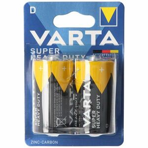 Varta D (góliát) 1, 5V 2db/csomag hagyományos elem cink-szén kép