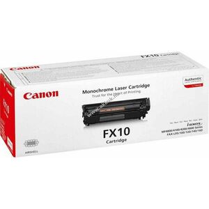 Eredeti Canon lézertoner FX-10 fekete 2000 oldal nyomtató kép