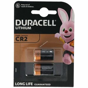 Duracell CR2 CR15H270 3V 850mAh fényképezőgép elem 2db/csomag Lithium kép