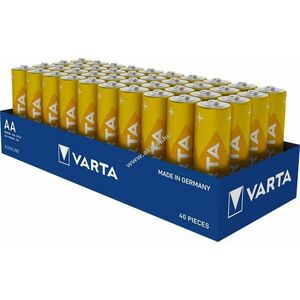 Varta Longlife AA Mignon ceruza LR06 1, 5V 40db/csomag hagyományos elem alkáli kép