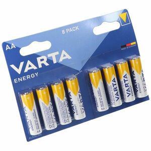 Varta Energy AA Mignon ceruza LR06 1.5V 8db/csomag hagyományos elem alkáli kép