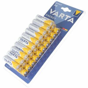 Varta Energy AA Mignon ceruza LR06 1.5V 30db/csomag hagyományos elem alkáli kép