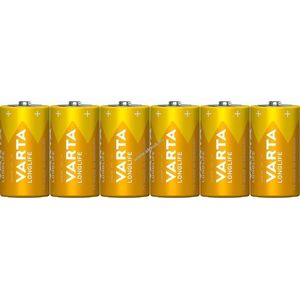 Varta Longlife elem C (bébi méret) LR14 1, 5V 6db/csomag alkáli kép