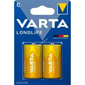 Varta Longlife C (bébi méret) LR14 1.5V 2db/csomag hagyományos elem alkáli kép