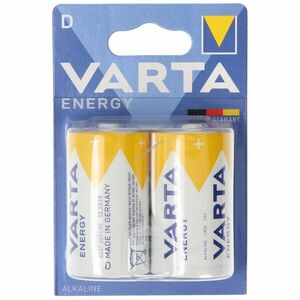 Varta Energy D (góliát) 1.5V 2db/csomag hagyományos elem alkáli kép