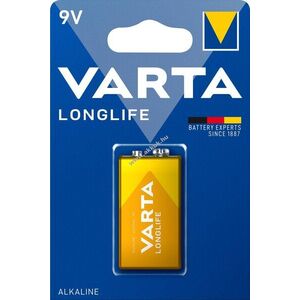 Varta 6LR61 9V Longlife elem 1db/csomag Alkáli kép