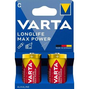Varta Longlife Max Power C (bébi méret) LR14 1.5V 2db/csomag hagyományos elem alkáli kép