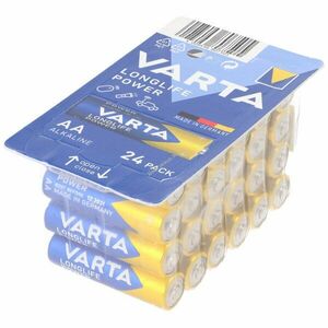 Varta Longlife Power AA Mignon ceruza 1, 5V 24db/csomag hagyományos elem alkáli kép