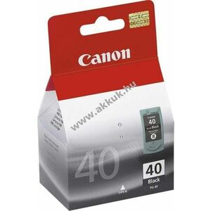 Eredeti Canon tintapatron PG-40 16ml fekete nyomtató kép